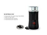 Espumador de Leche Smart-Tek MF850 Eléctrico Teflon Negro