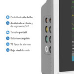 Monitor Multiparamétrico de 5 Parámetros Contec CMS 8000 Patientview1