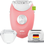Depiladora Eléctrica Braun Silk-épil 3, 3-440 Mujer 2 En 1