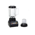 LICUADORA DELHI 2 EN 1 600W JARRA Y PICADOR DE VIDRIO 1.5L COLOR NEGRO