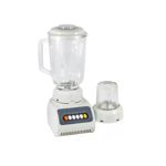 LICUADORA DELHI 2 EN 1 600W JARRA Y PICADOR DE VIDRIO 1.5L