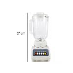 LICUADORA DELHI 2 EN 1 600W JARRA Y PICADOR DE VIDRIO 1.5L