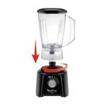 Licuadora Moulinex LM284858 POWERMIX Plus Negra 5 Vel 700W 2L