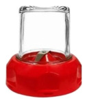 Licuadora Kanji 2 En 1 Kjh-bl0600la01r Color Rojo