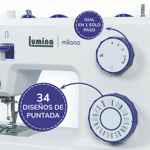 Máquina De Coser Lumina Milano 34 Diseños Para Trabajos Pesados