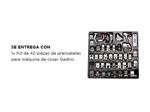 Kit de Prensatelas Para Máquina de Coser Gadnic 42 Piezas Multifuncionales