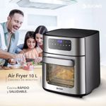 Freidora De Aire Air Fryer Suono 10 L Con Ventana 1700 W Función Spiedo 