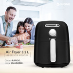 Freidora De Aire Air Fryer Suono Mecánico 3.2 L 1450 W