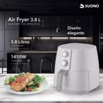Freidora De Aire Suono Air Fryer Mecánico 3.8 L 1450 W Premium