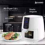 Freidora De Aire Air Fryer Sin Aceite 3.8 Litros Digital Ep