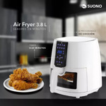 Freidora De Aire Air Fryer Sin Aceite 3.8 Litros Digital Ep