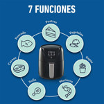 Freidora de Aire Oster Airfryer Digital DiamonForce 4 Litros