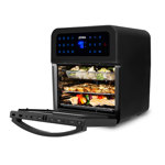 Horno Y Freidora De Aire Digital Atma Hfr582dp 11,6 L 1800w Color Plateado