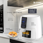 Freidora De Aire Suono Led Digital Air Fryer 3.8 L 1450 W