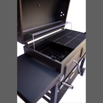 Parrilla De Campo Doble Xl Bbq Grill Mesada Carbon Leña