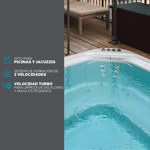Limpiador De Piletas Y Jacuzzis Inalámbrico Philco PHLP1121PI Velocidad Turbo 3 Niveles De Filtrado
