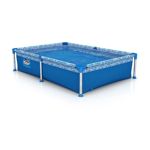 PILETA DE LONA PELOPINCHO 1010 ESTRUCTURAL RECTANGULAR 1.55M X 1.07M X 0.30M 500L