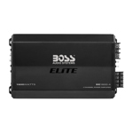 Amplificador BOSS Audio Systems BE1600.4 1600 W 4 Canales