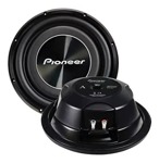 Subwoofer Plano Pioneer TS-A3000LS4 Tamaño 12" Potencia Máxima 1500 W