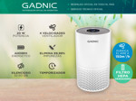 Purificador de Aire GADNIC OZ600 para alergias de polen filtro H12 4 modos de purificación
