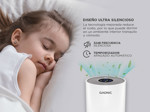 Purificador de Aire GADNIC OZ600 para alergias de polen filtro H12 4 modos de purificación
