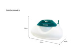 Vaporizador Humidificador De Ambiente Maverick Vp-3 De 4 Lts Color Blanco