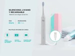 Cepillo Dental Eléctrico Gadnic Flush Recargable + 2 Repuestos