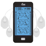 Electroestimulador Muscular Portatíl Gadnic Dos Canales Recargable