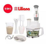 Mixer Procesadora Liliana Totalmix Licuadora Pica AAM459 Blanco