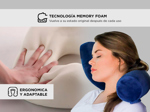 Almohada Inteligente De Cuello Gadnic Para Viaje Super Soft