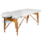 Camilla Para Masajes Gadnic Profesional Hasta 225kg 185x70cm Plegable Blanca