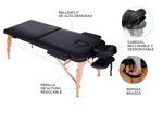 Camilla Para Masajes Gadnic Profesional Hasta 225kg 185x70cm Plegable Azul