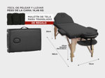 Camilla Para Masajes Gadnic Portable 3 Secciones