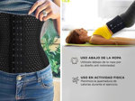 Corset Modelador Negro Gadnic Faja Reductora Premium - Talle XL