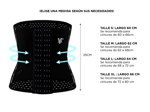 Corset Modelador Negro Gadnic Faja Reductora Premium - Talle XL