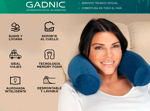 Maquina De Ruido + Antifaz Mascara Memory Foam + Almohada Inteligente
