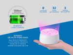 Maquina De Ruido + Antifaz Mascara Memory Foam + Almohada Inteligente