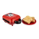 Waflera sandwichera Eléctrica color roja Atma WS027DRN Disney Mickey