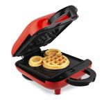 Waflera sandwichera Eléctrica color roja Atma WS027DRN Disney Mickey