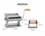 Maquina Fabrica Pastas Acero Fideos Raviolera Tallarin Cinta