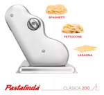 Maquina Pastalinda Clasica 200 Cromada 20cm Pastas Fideos