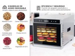 Deshidratador de Alimentos Gadnic 8 Bandejas