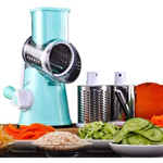 RALLADOR MANUAL CORTADOR VERDURAS CON 3 CUCHILLAS MANDOLINA