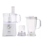 Multiprocesadora Atma Lp8426ap 9 En 1 650w Licua Exprime