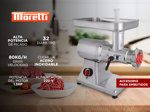 Picadora De Carne Moretti Grinder 32 1.5 HP