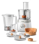 Multiprocesadora Philips Hr7303/00 1000w 8Accs 2 Velocidades