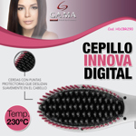 Cepillo Alisador Gama Innova Digital Electrico Peine Cabello