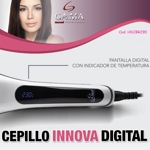 Cepillo Alisador Gama Innova Digital Electrico Peine Cabello
