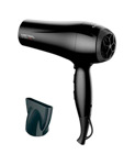 Secador De Pelo Ga.ma Italy Mistral Cereamic Ion Negro 220v