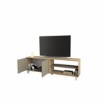 MESA TV/LCD HASTA 75 PULGADAS 2 PUERTAS MINIMAL COG